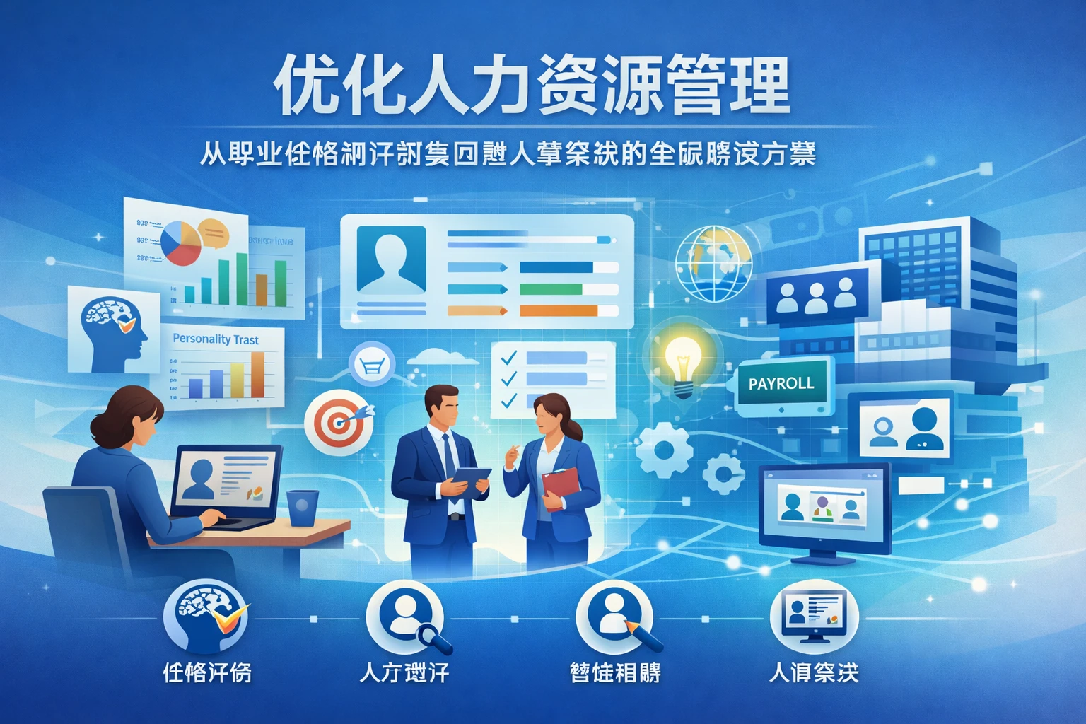 优化人力资源管理：从职业性格测评到集团型人事系统的全面解决方案