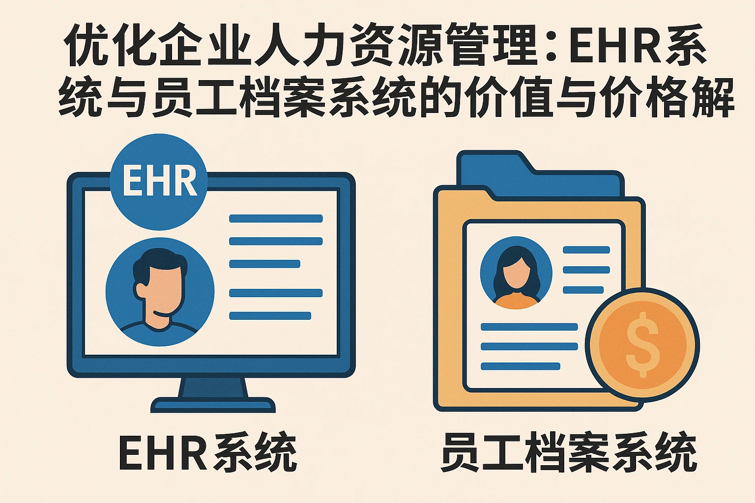 优化企业人力资源管理：EHR系统与员工档案系统的价值与价格解析