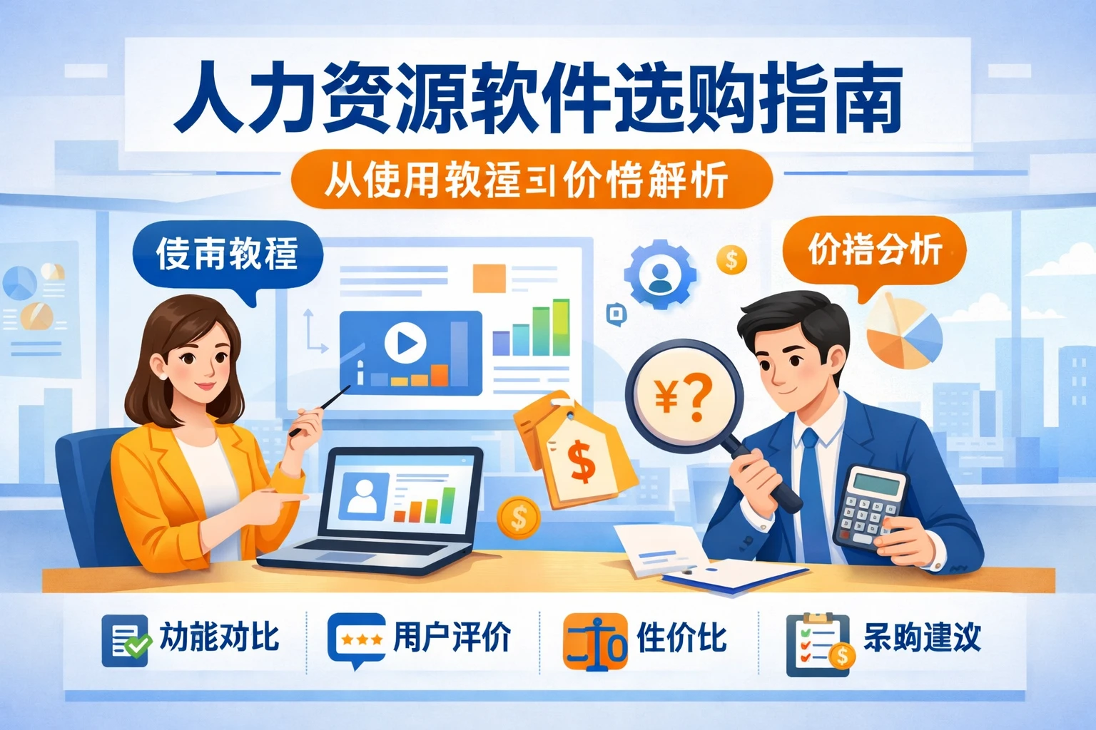 人力资源软件选购指南:从使用教程到价格解析