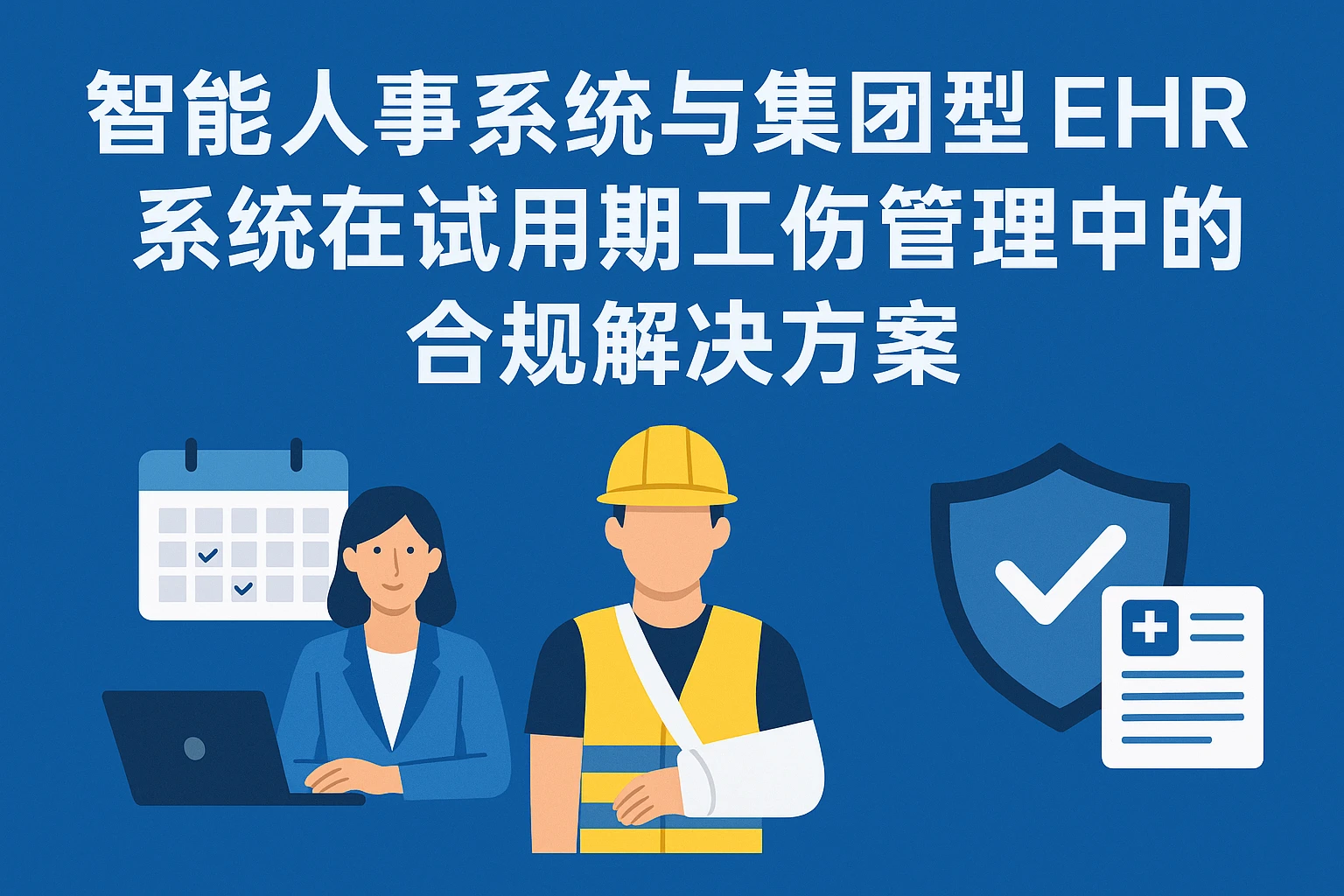 智能人事系统与集团型EHR系统在试用期工伤管理中的合规解决方案