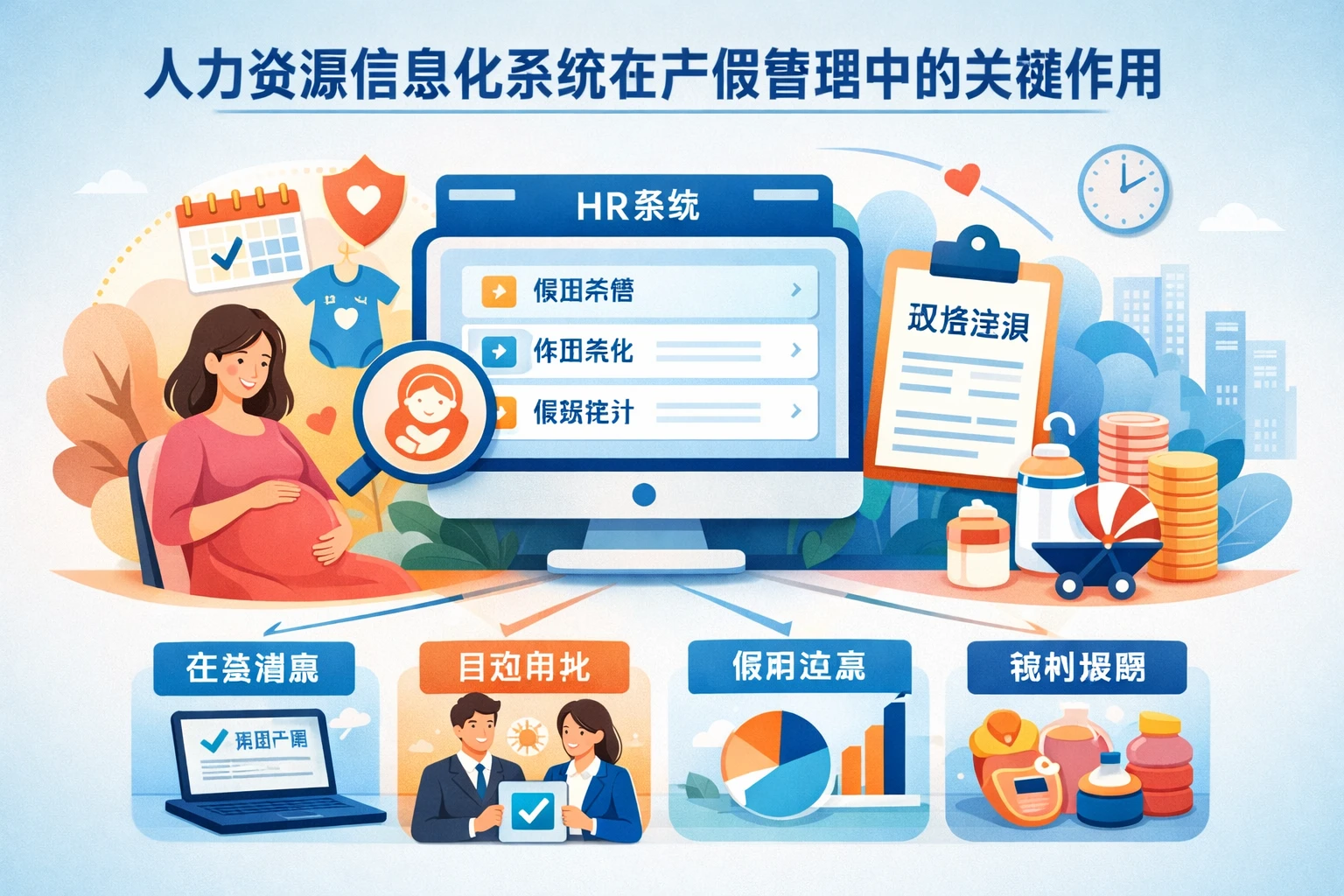 人力资源信息化系统在产假管理中的关键作用