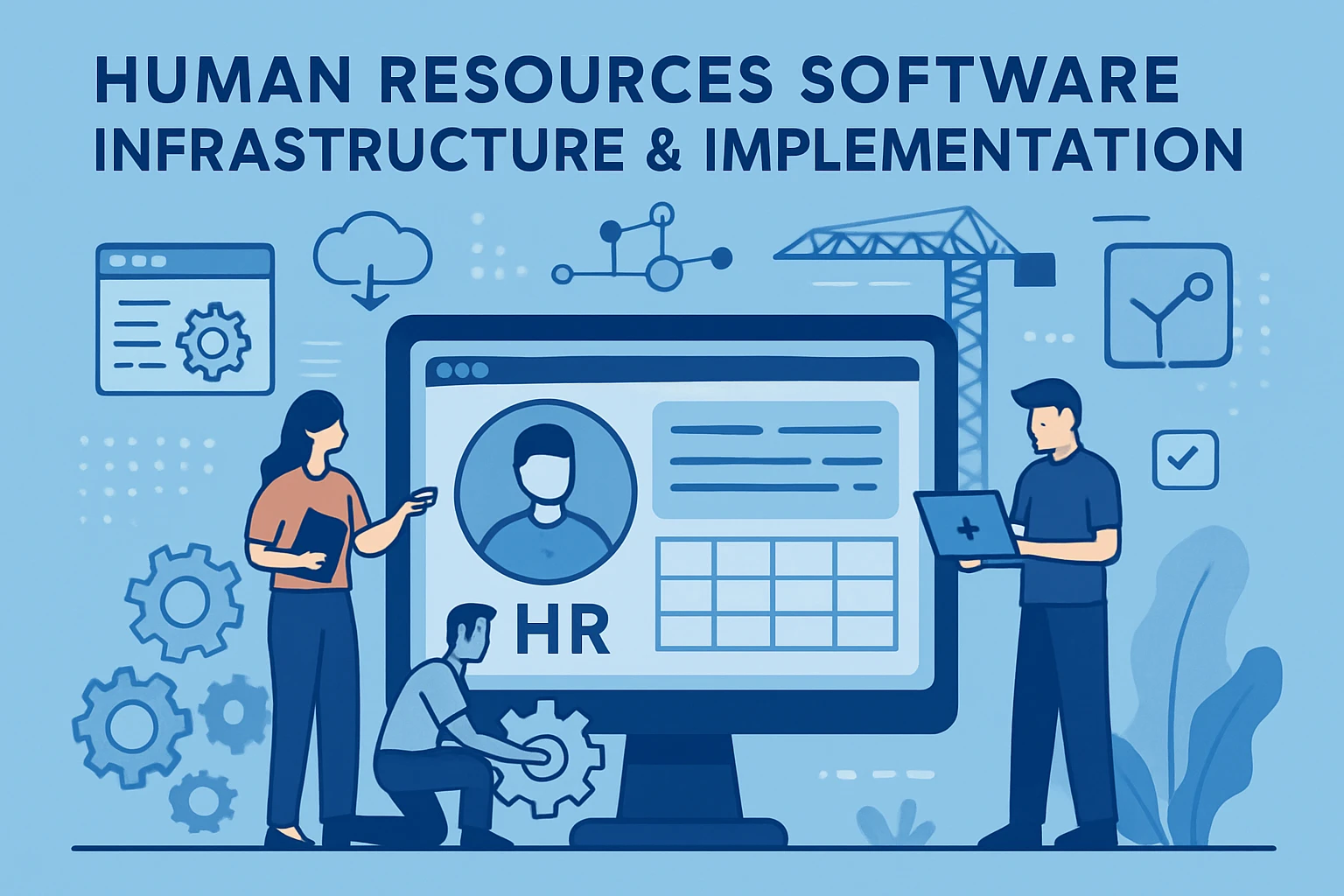 人力资源软件的基础建设与实施