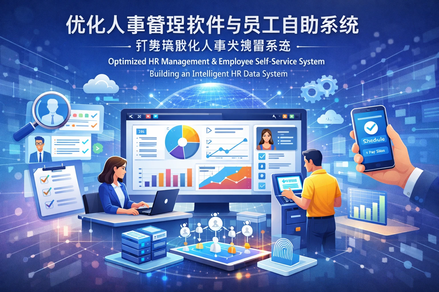 优化人事管理软件与员工自助系统,打造智能化人事大数据系统