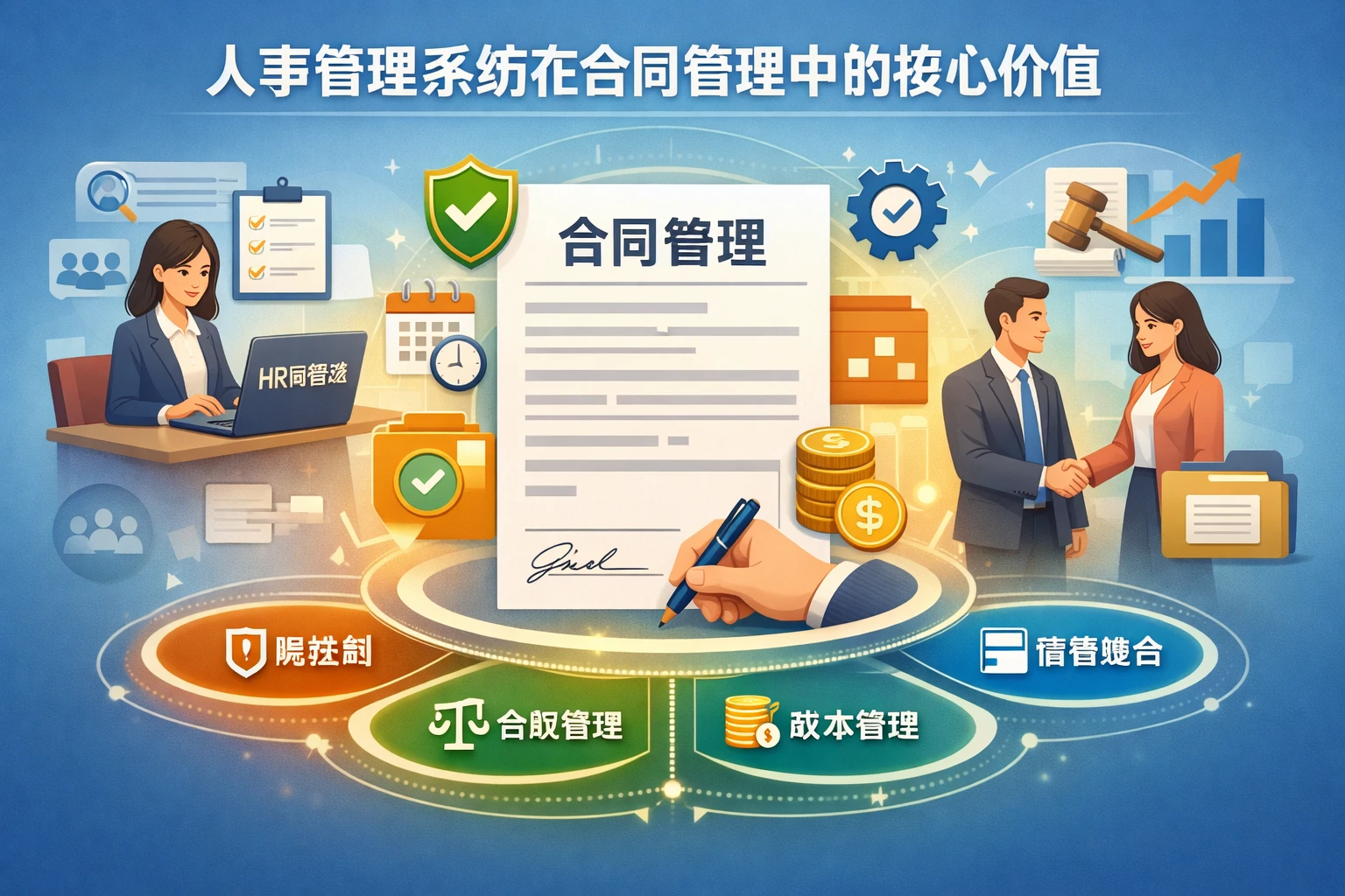 人事管理系统在合同管理中的核心价值