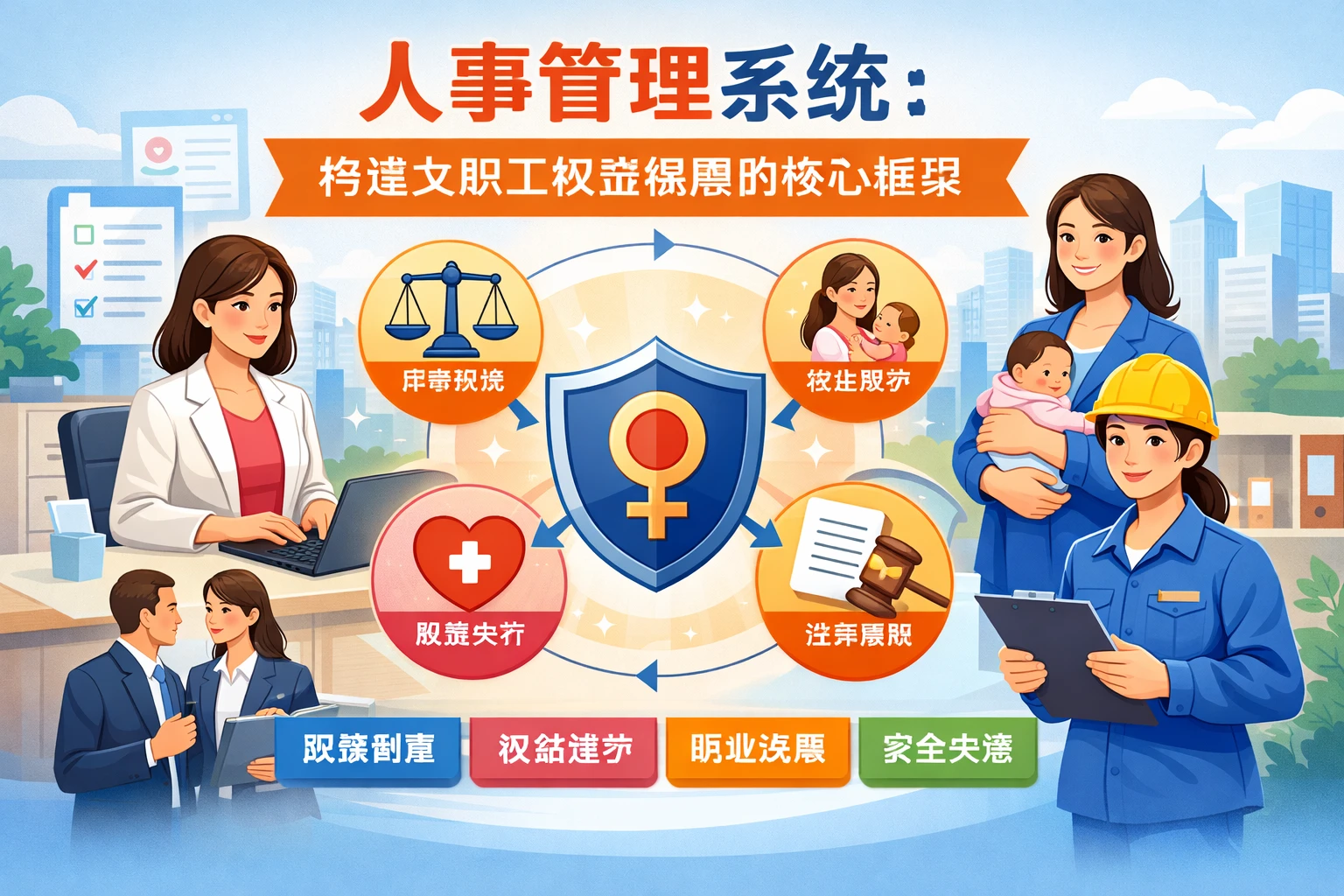 人事管理系统：构建女职工权益保障的核心框架