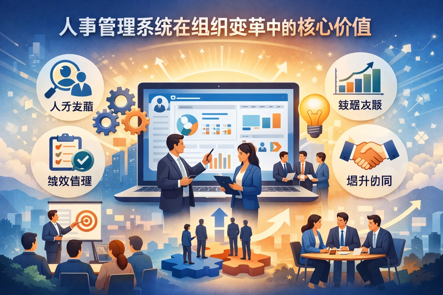 人事管理系统在组织变革中的核心价值