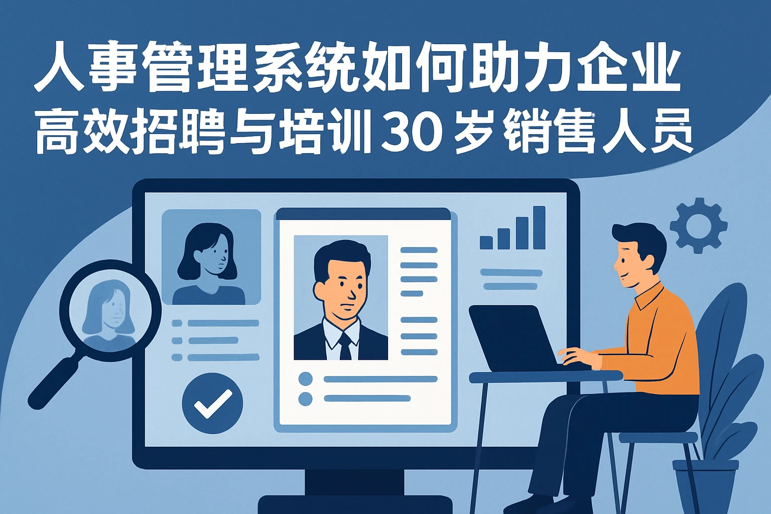 人事管理系统如何助力企业高效招聘与培训30岁销售人员