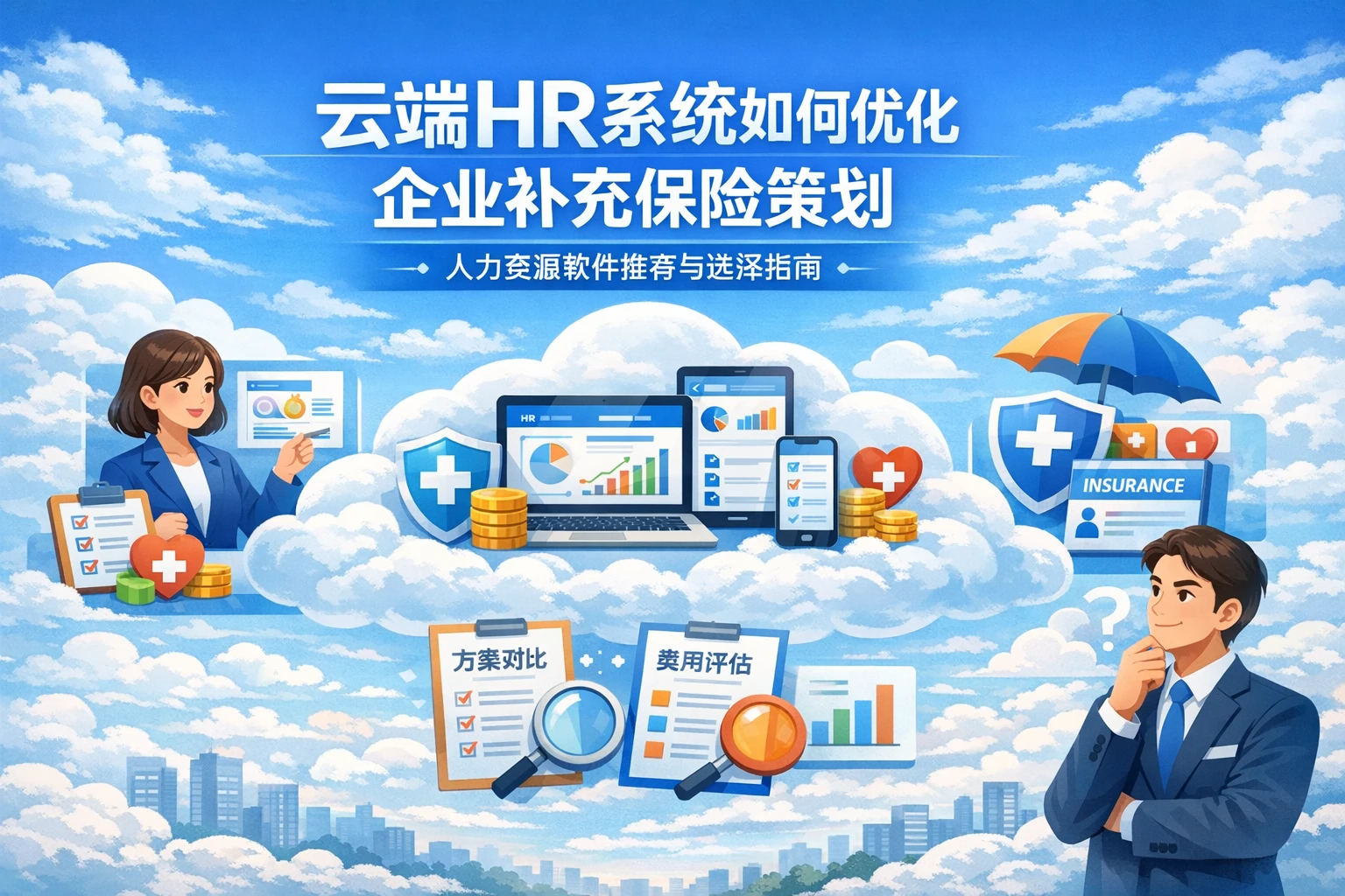 云端HR系统如何优化企业补充保险策划——人力资源软件推荐与选择指南