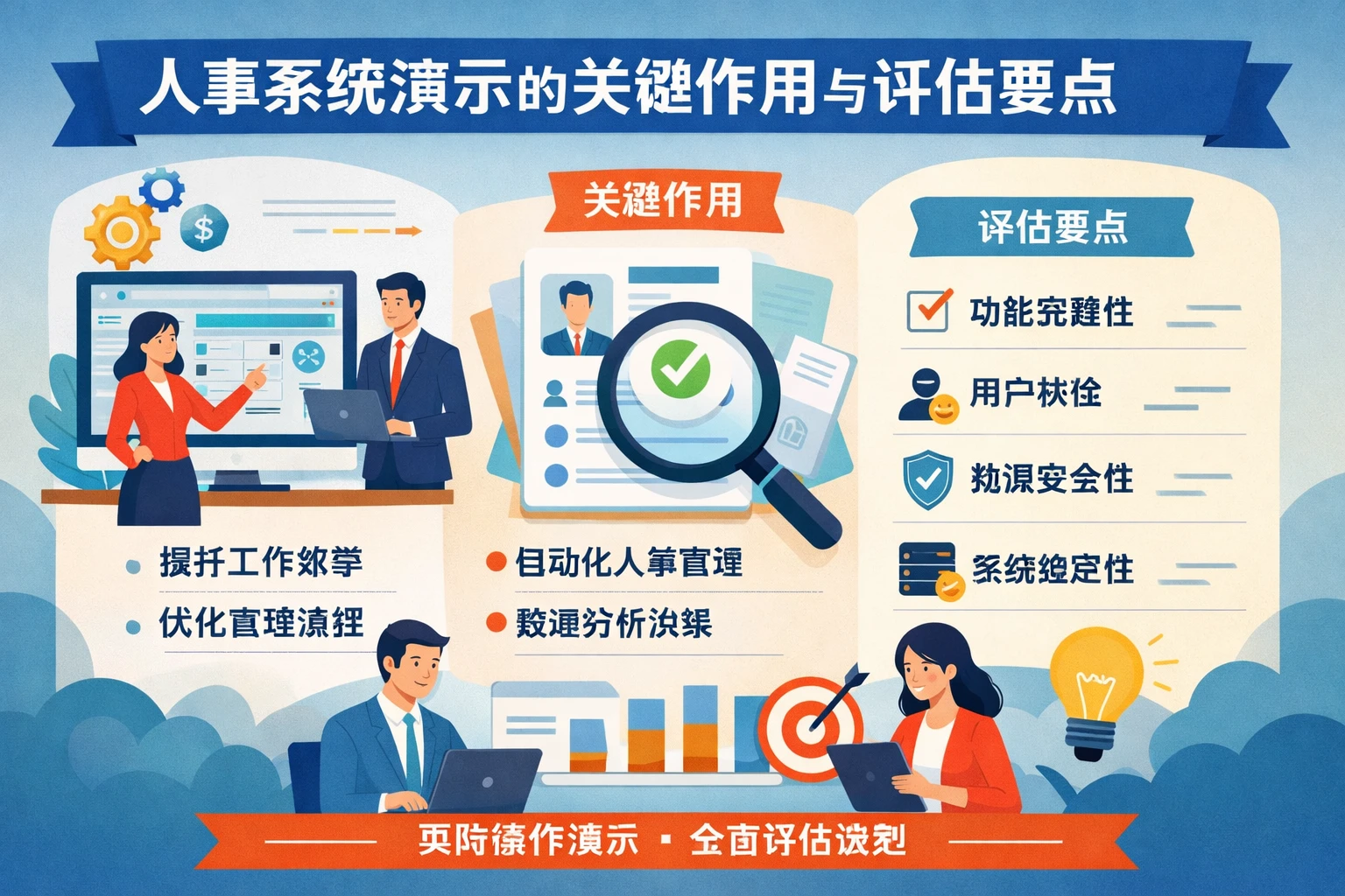 人事系统演示的关键作用与评估要点