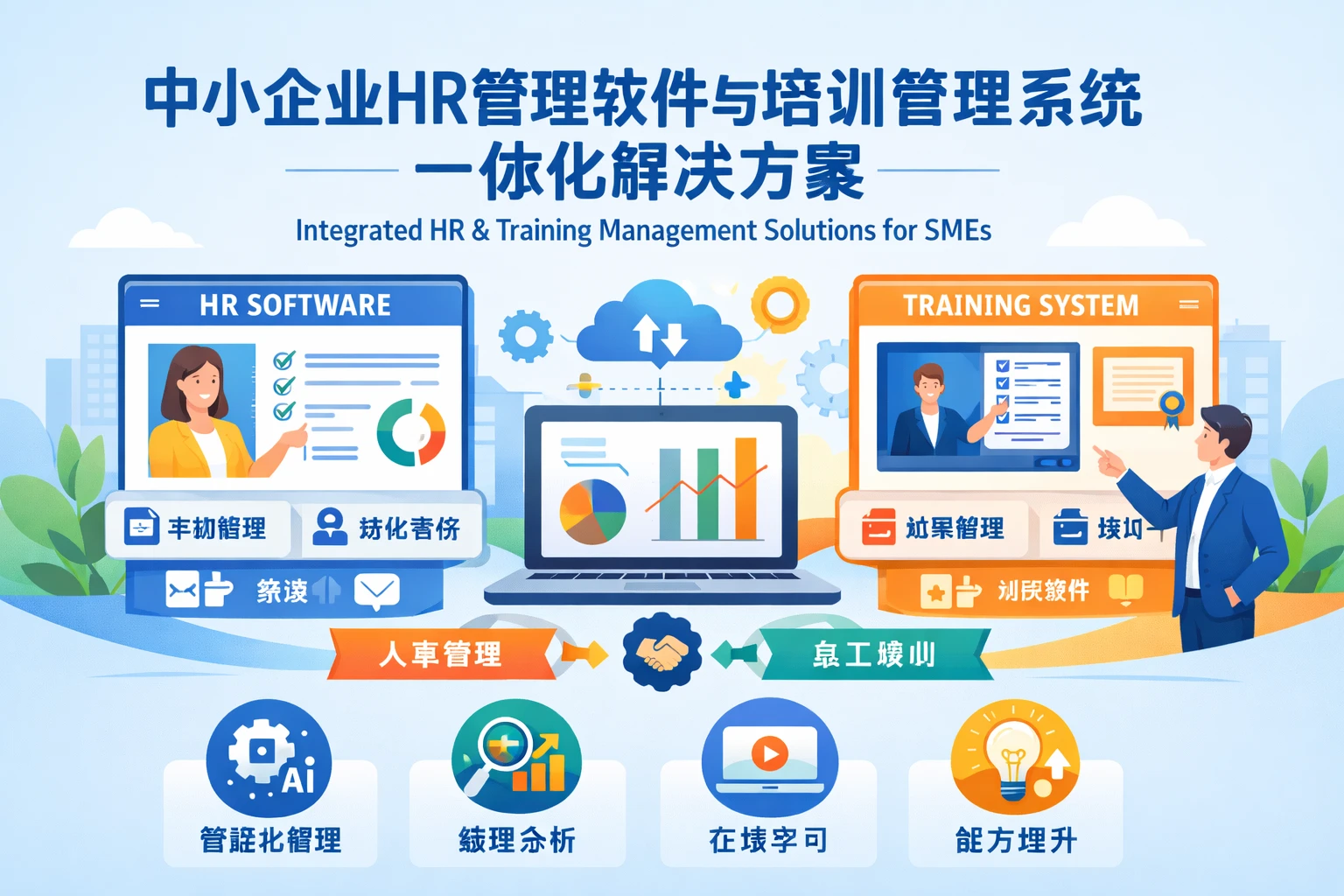 中小企业HR管理软件与培训管理系统一体化解决方案
