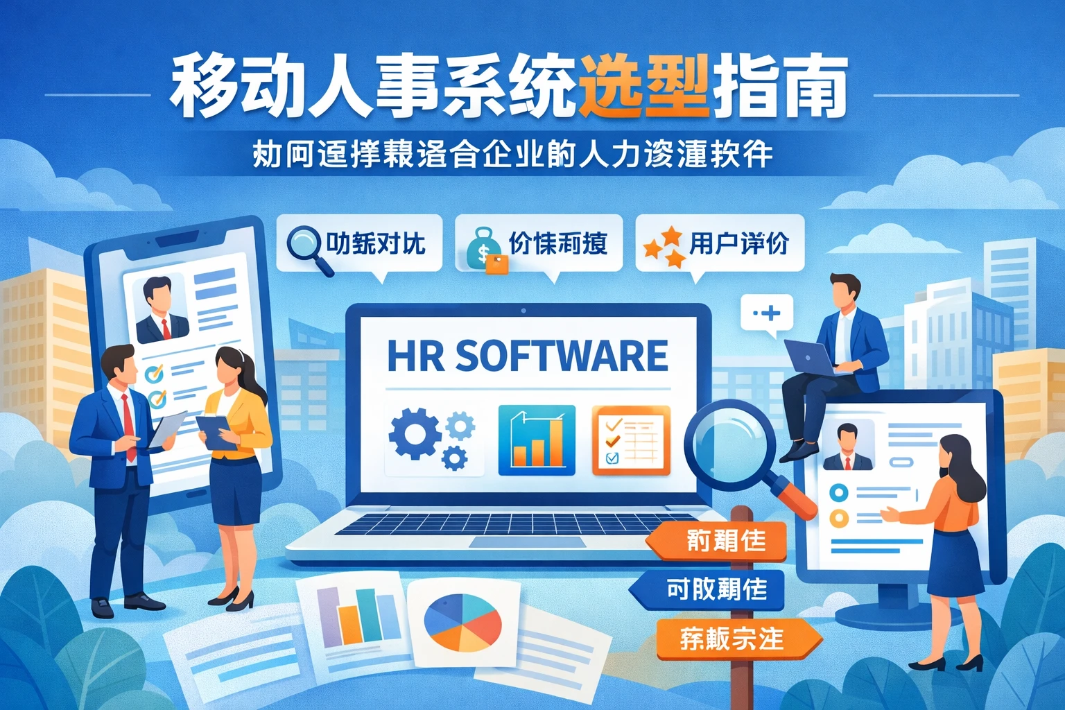 移动人事系统选型指南：如何选择最适合企业的人力资源软件