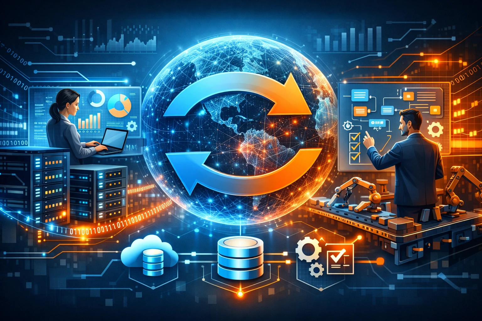 数据同步与流程优化