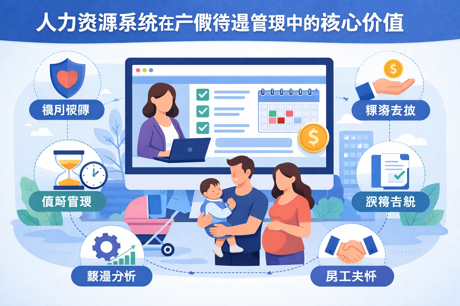 人力资源系统在产假待遇管理中的核心价值