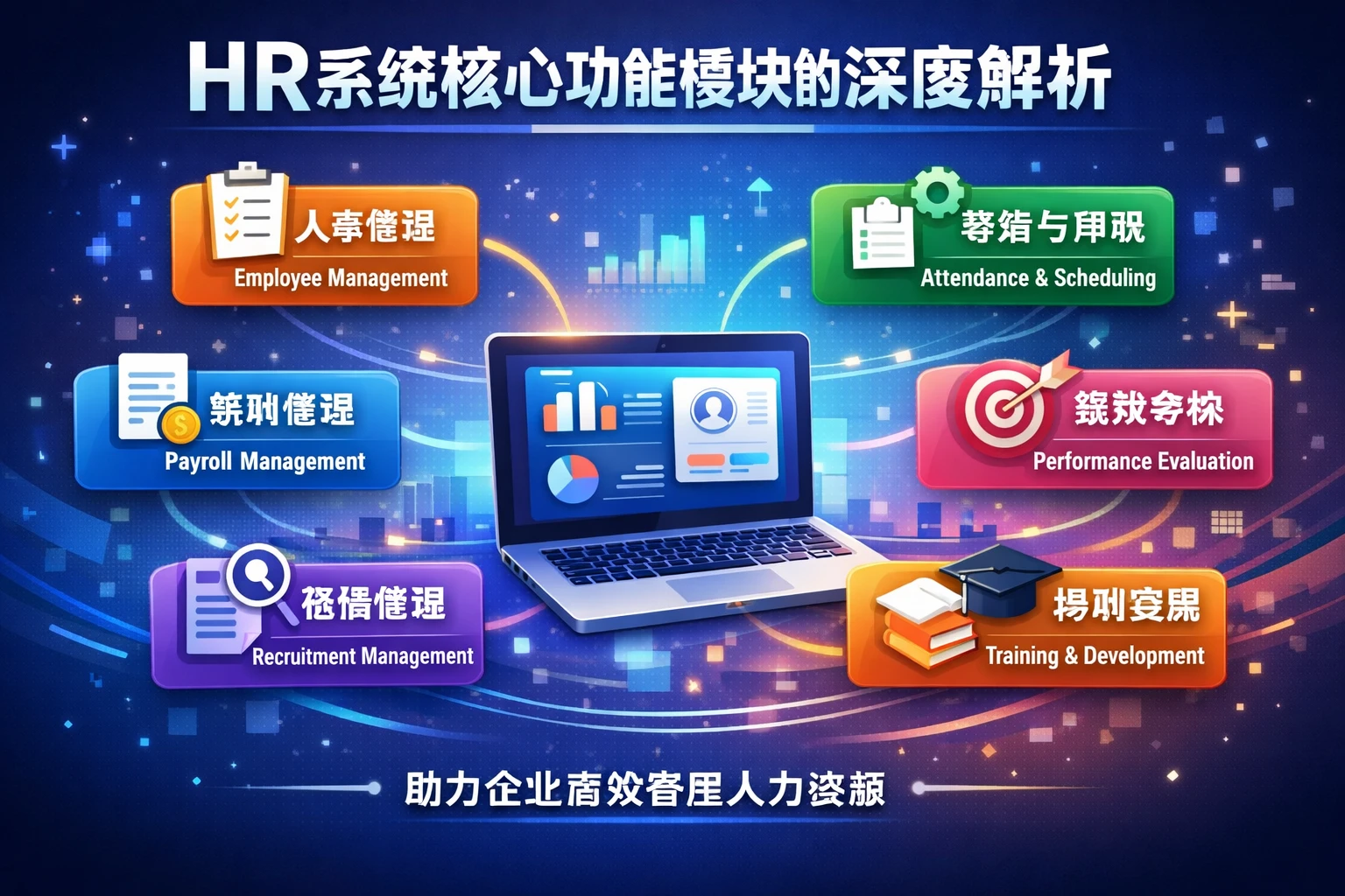 HR系统核心功能模块的深度解析