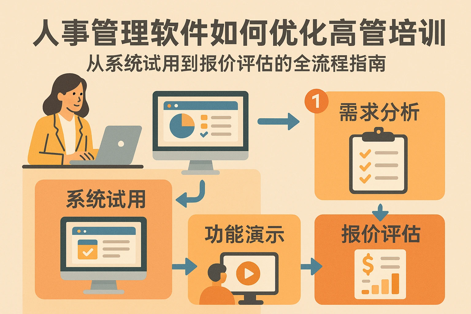 人事管理软件如何优化高管培训：从系统试用到报价评估的全流程指南
