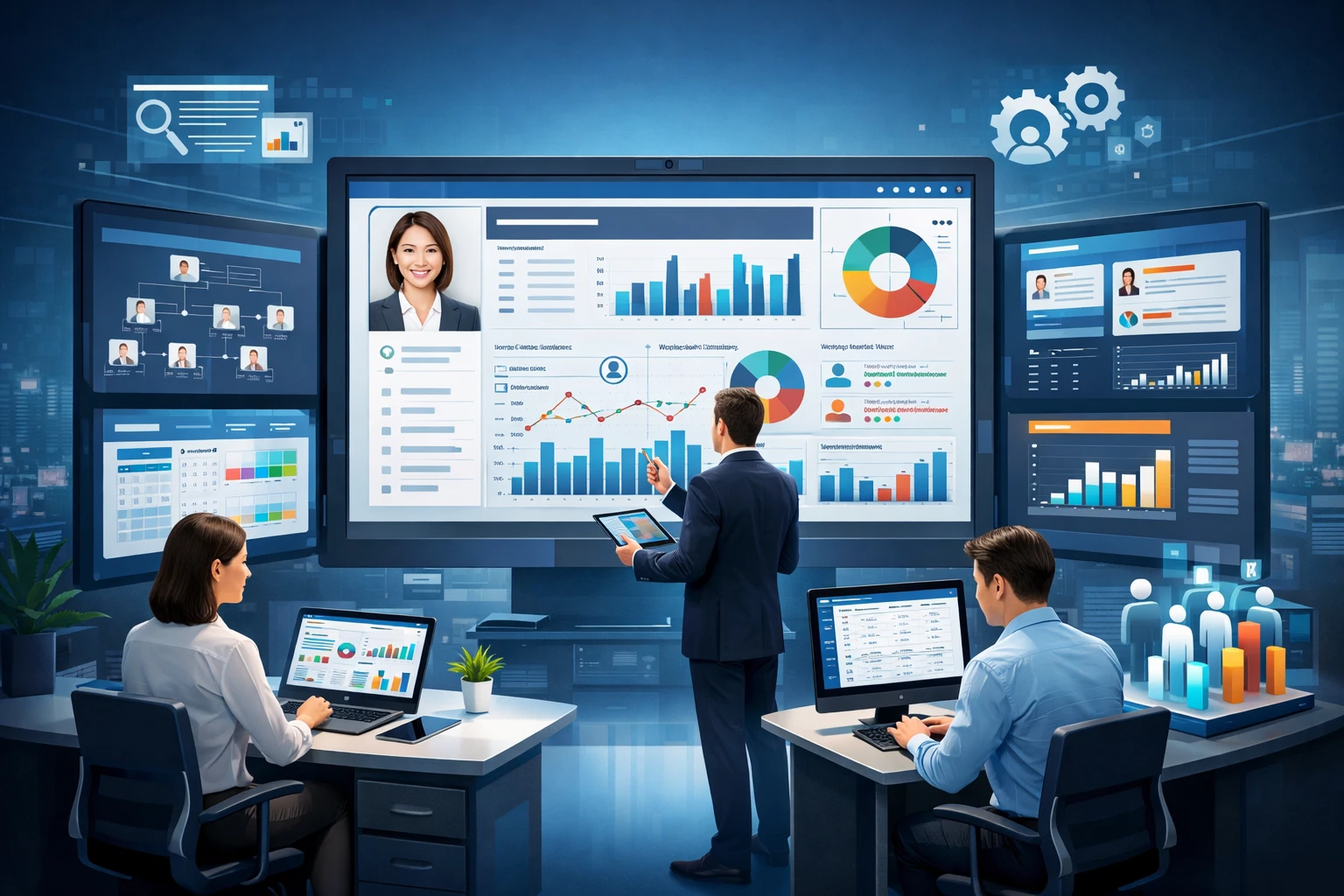 现代企业人力资源管理系统：整合人事数据分析与员工管理的综合解决方案