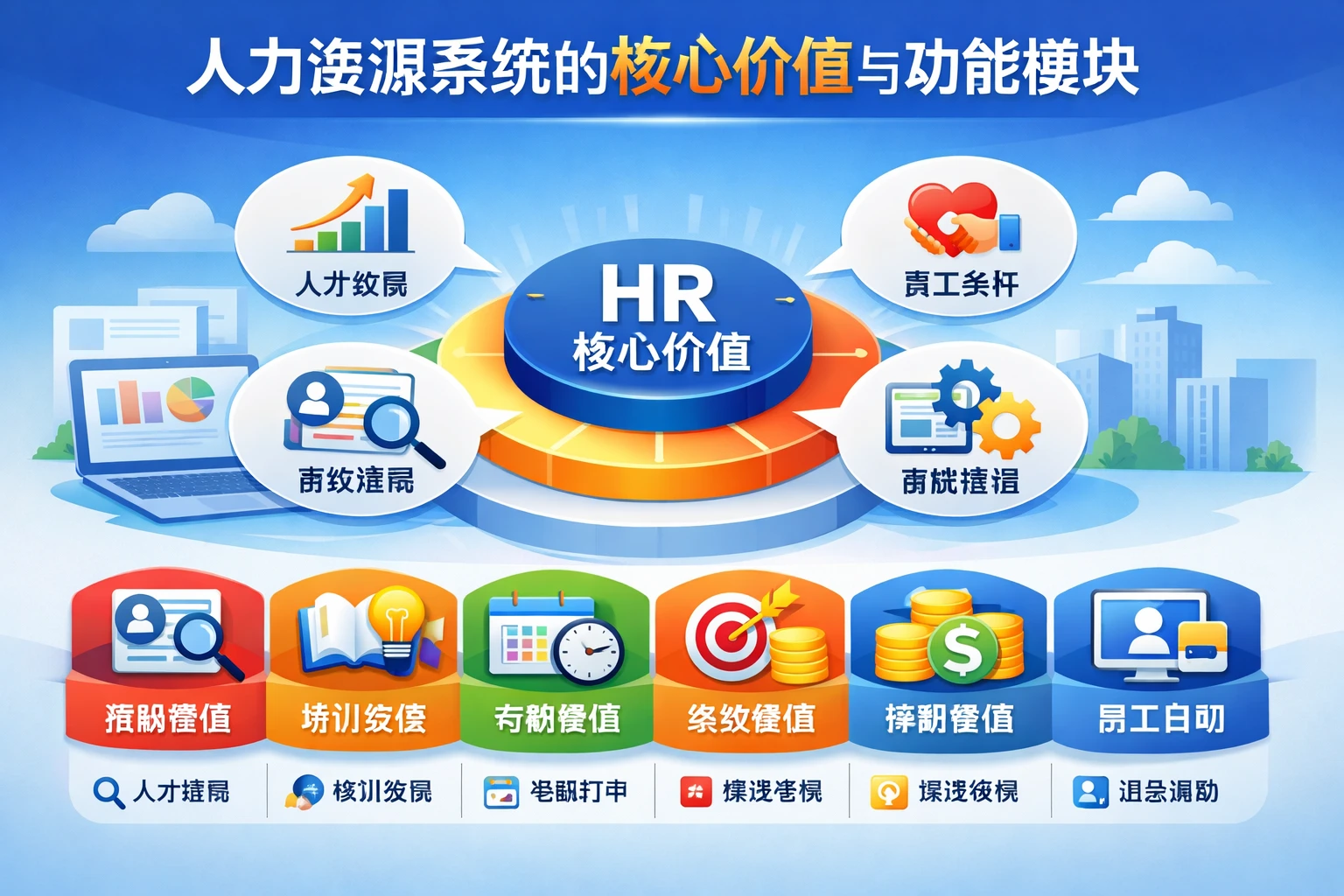 人力资源系统的核心价值与功能模块