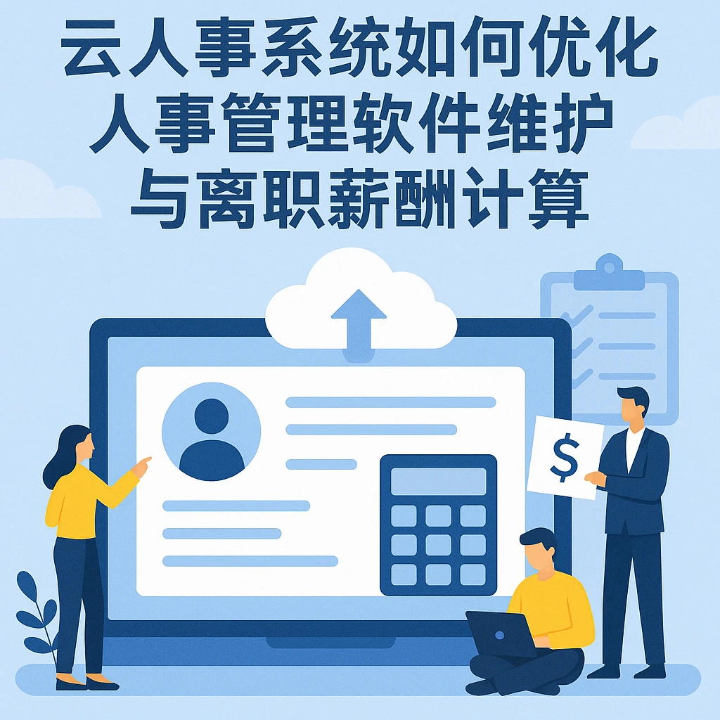 云人事系统如何优化人事管理软件维护与离职薪酬计算
