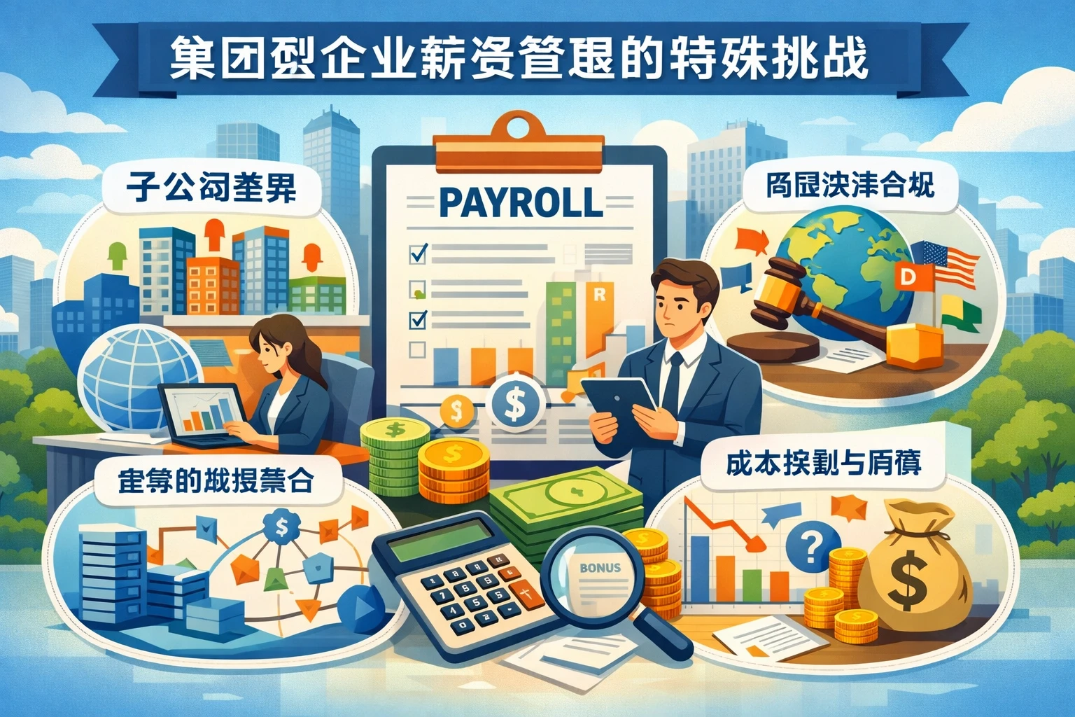 集团型企业薪资管理的特殊挑战