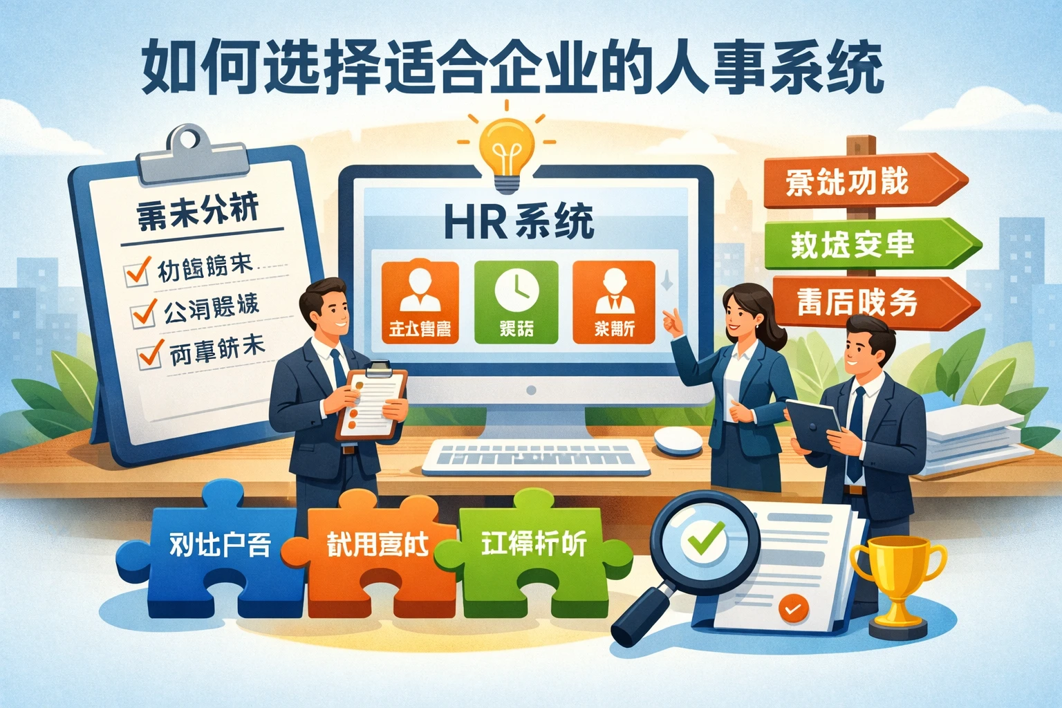 如何选择适合企业的人事系统