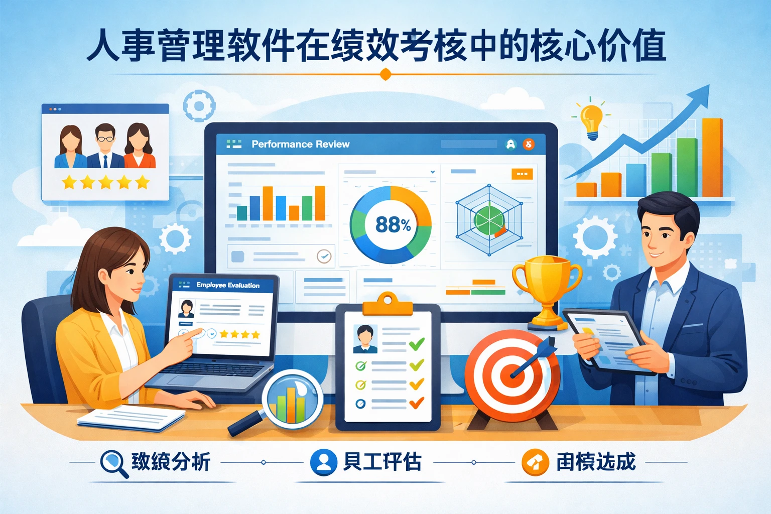 人事管理软件在绩效考核中的核心价值