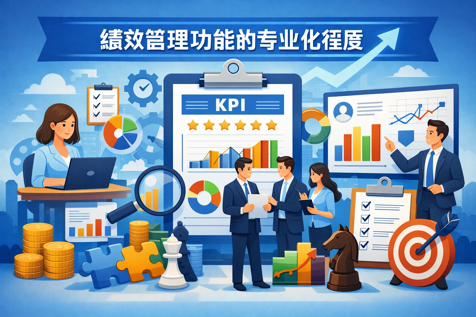 绩效管理功能的专业化程度