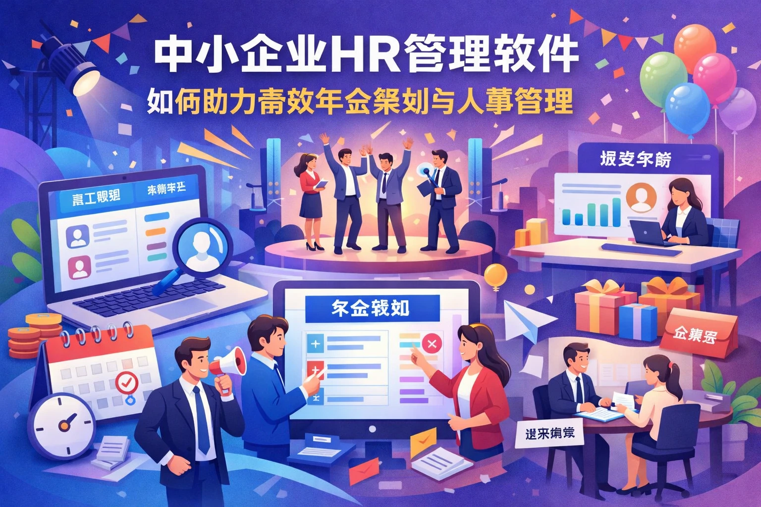 中小企业HR管理软件如何助力高效年会策划与人事管理