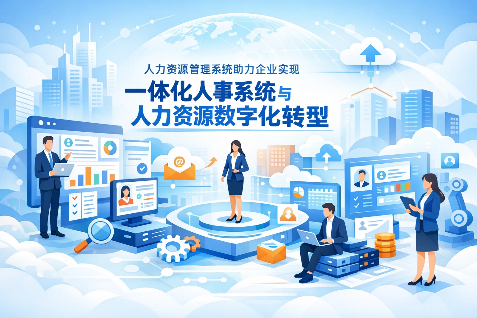 人力资源管理系统助力企业实现一体化人事系统与人力资源数字化转型