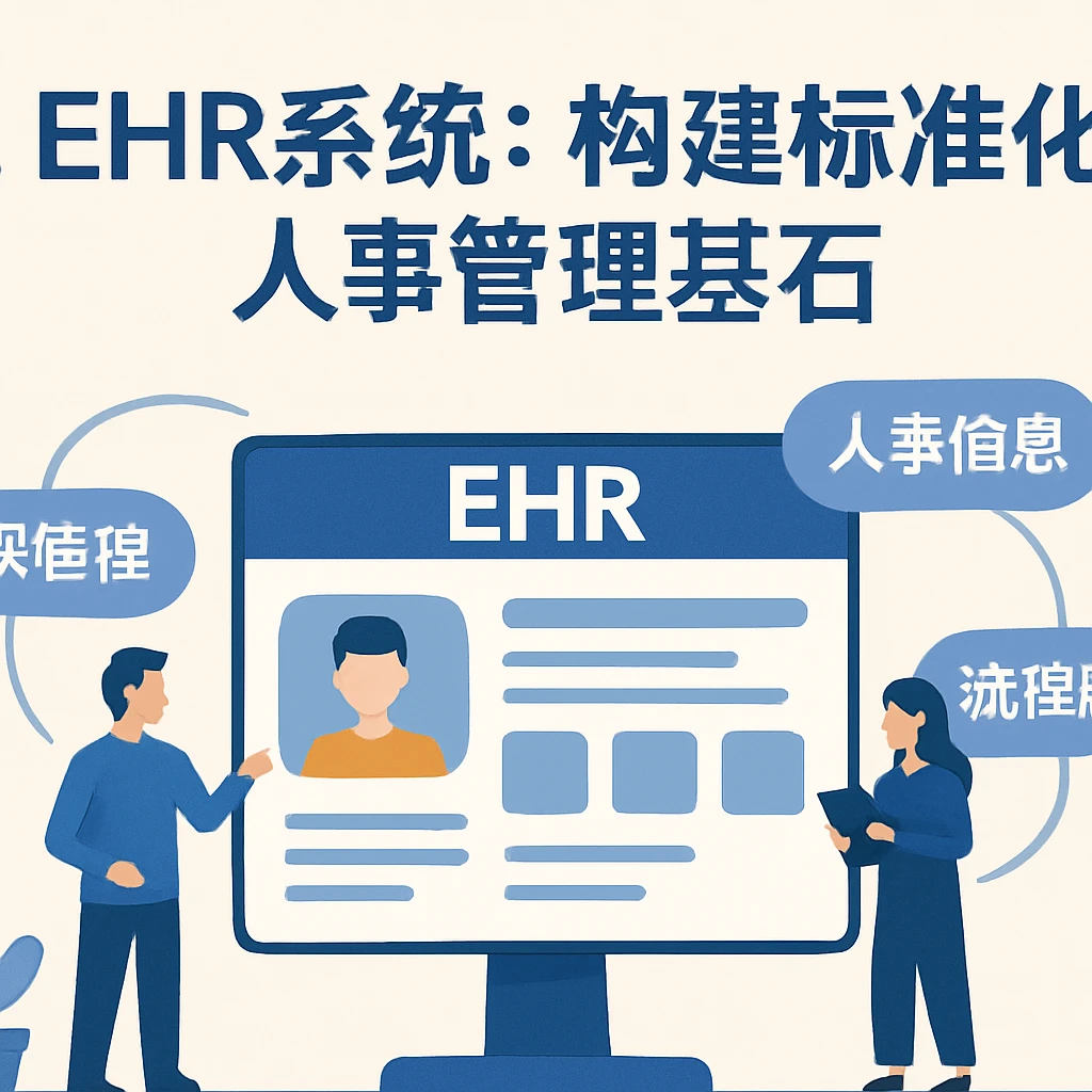 二、EHR系统：构建标准化人事管理基石