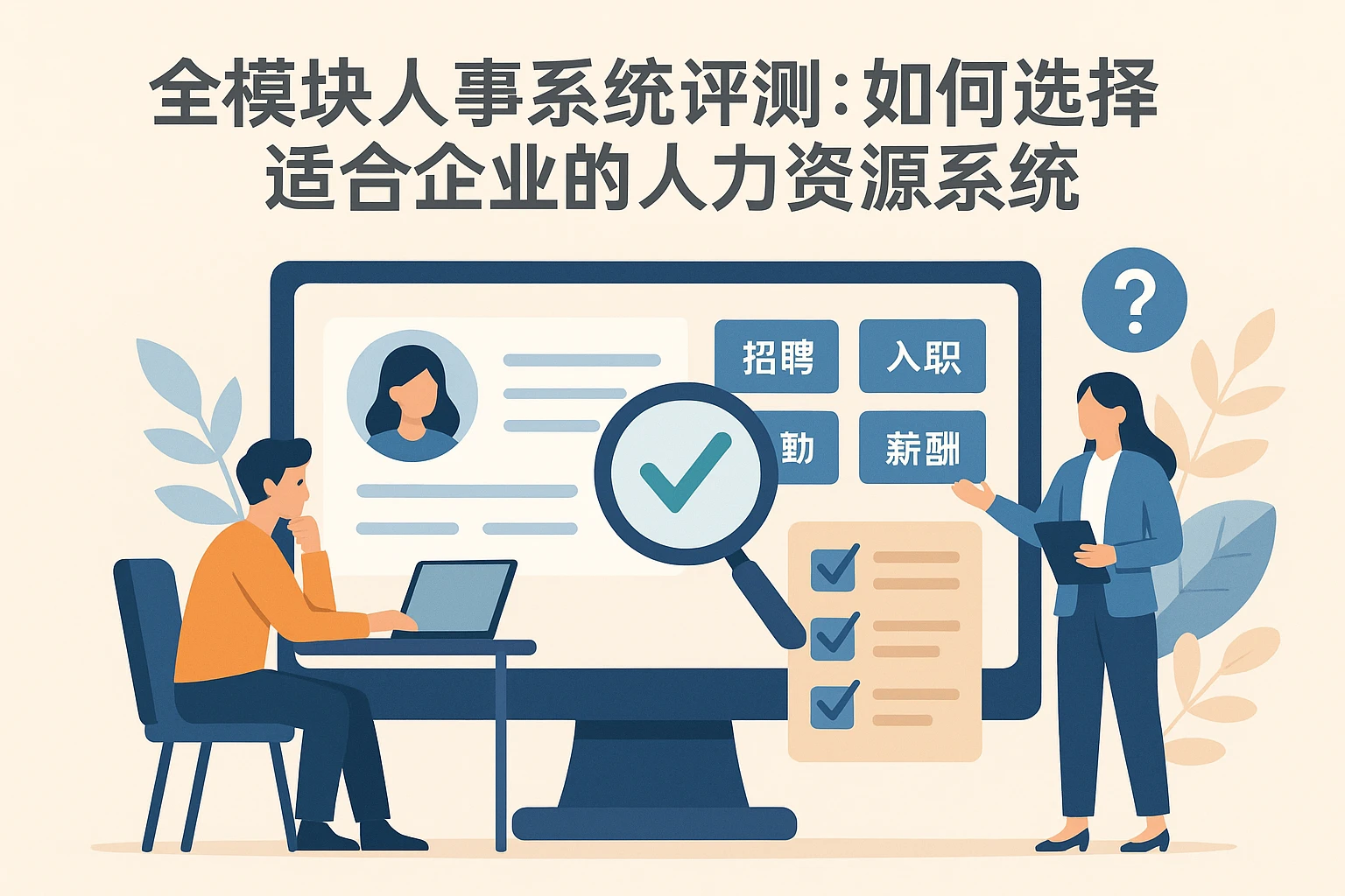 全模块人事系统评测：如何选择适合企业的人力资源系统
