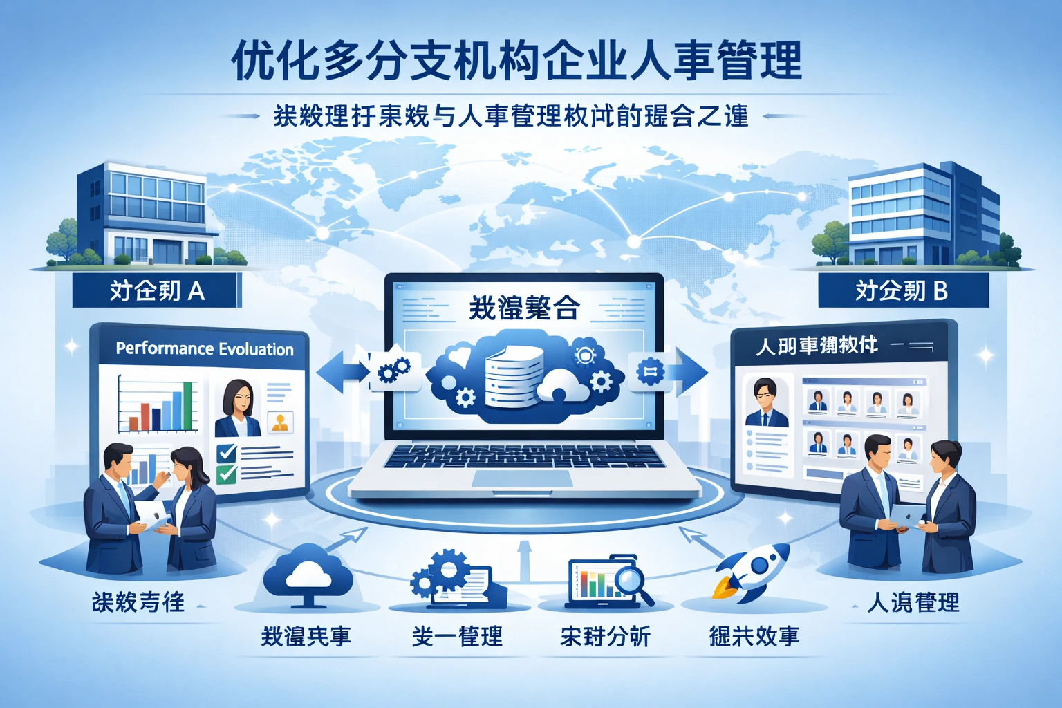 优化多分支机构企业人事管理：绩效考评系统与人事管理软件的整合之道