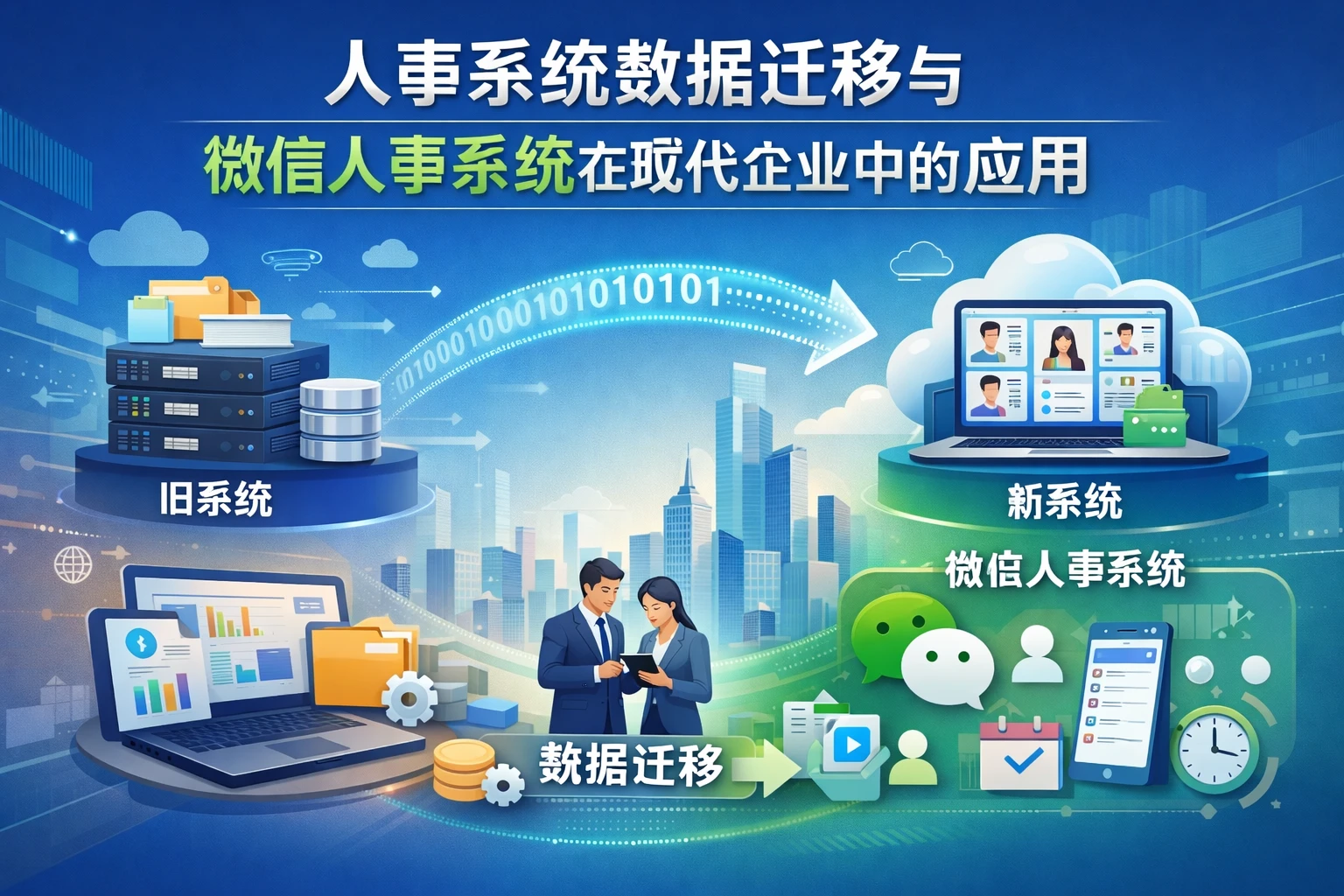 人事系统数据迁移与微信人事系统在现代企业中的应用