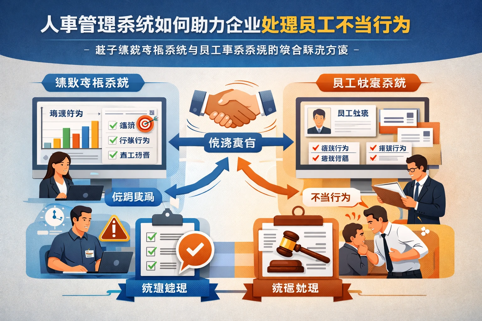 人事管理系统如何助力企业处理员工不当行为：基于绩效考核系统与员工档案系统的综合解决方案