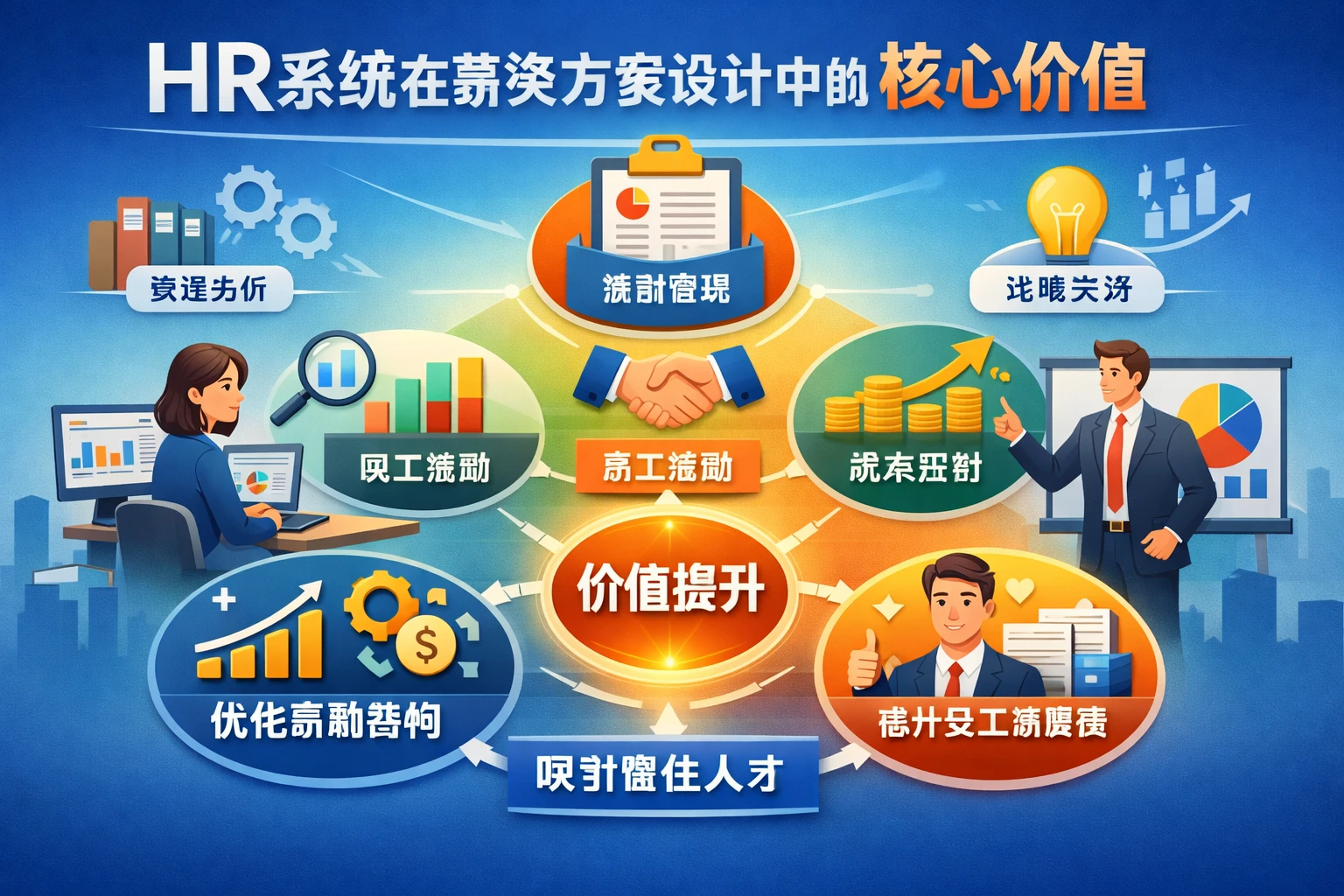 HR系统在薪资方案设计中的核心价值
