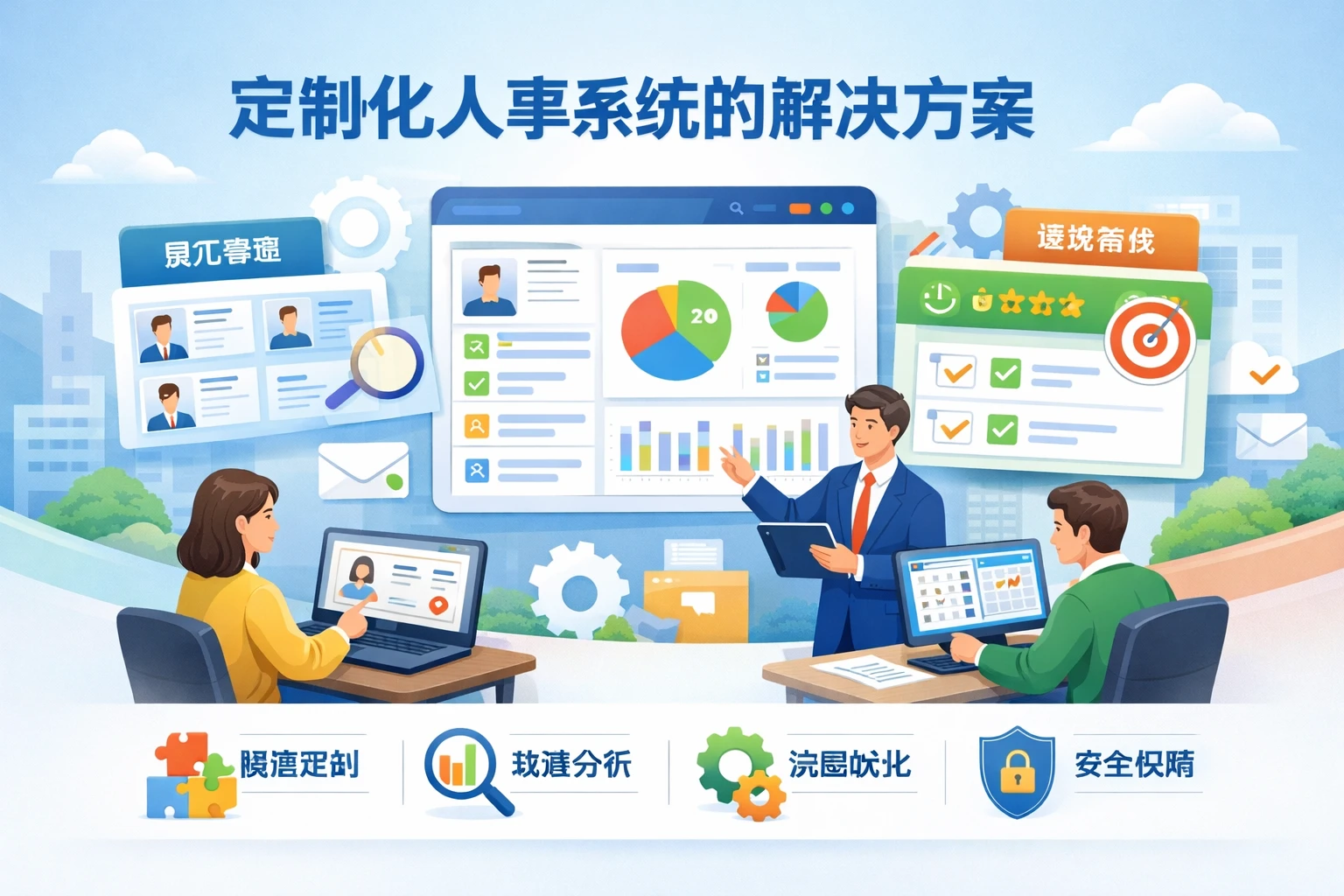 定制化人事系统的解决方案