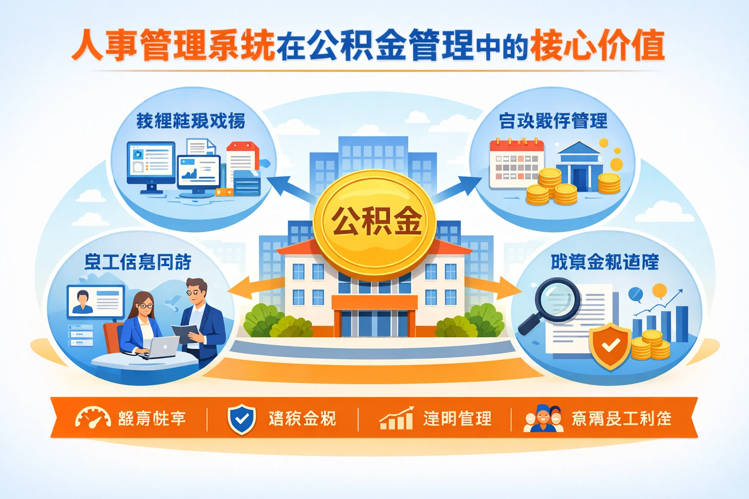 人事管理系统在公积金管理中的核心价值
