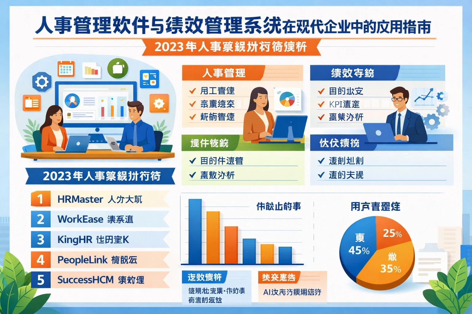 人事管理软件与绩效管理系统在现代企业中的应用指南：2023年人事系统排行榜解析