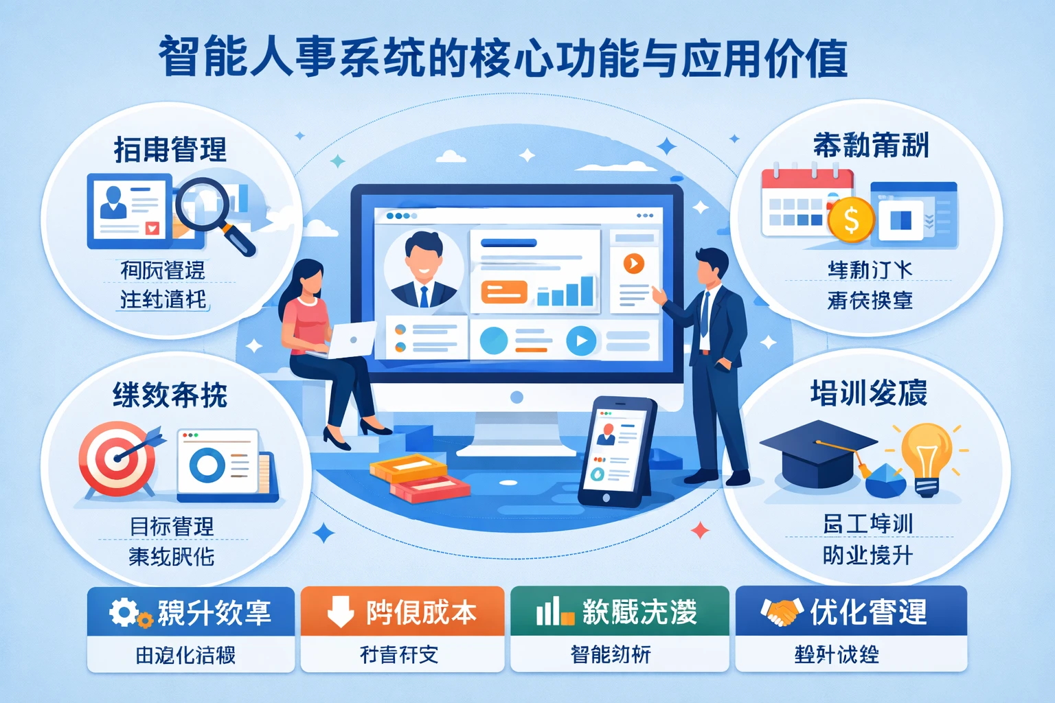 智能人事系统的核心功能与应用价值
