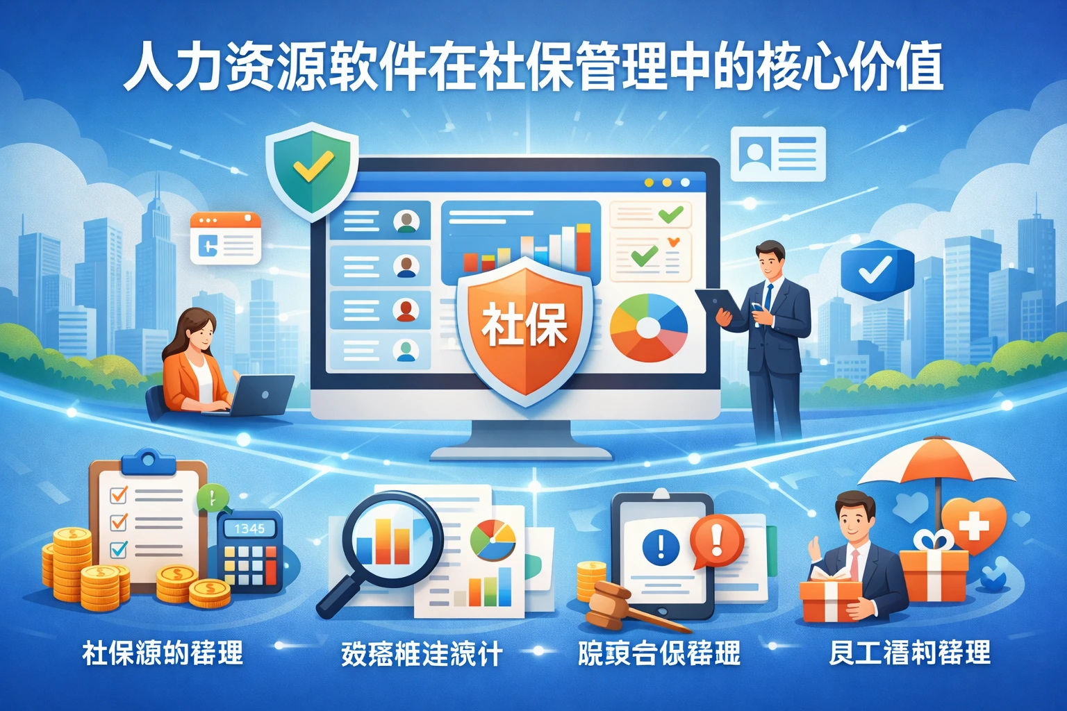 人力资源软件在社保管理中的核心价值
