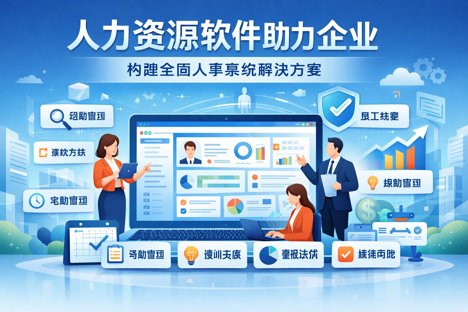 人力资源软件助力企业构建全面人事系统解决方案