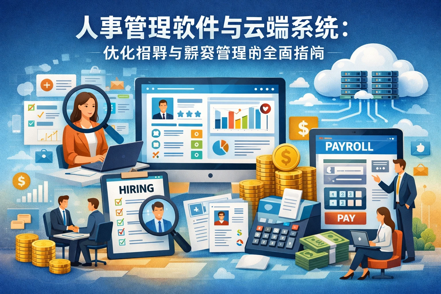 人事管理软件与云端系统：优化招聘与薪资管理的全面指南