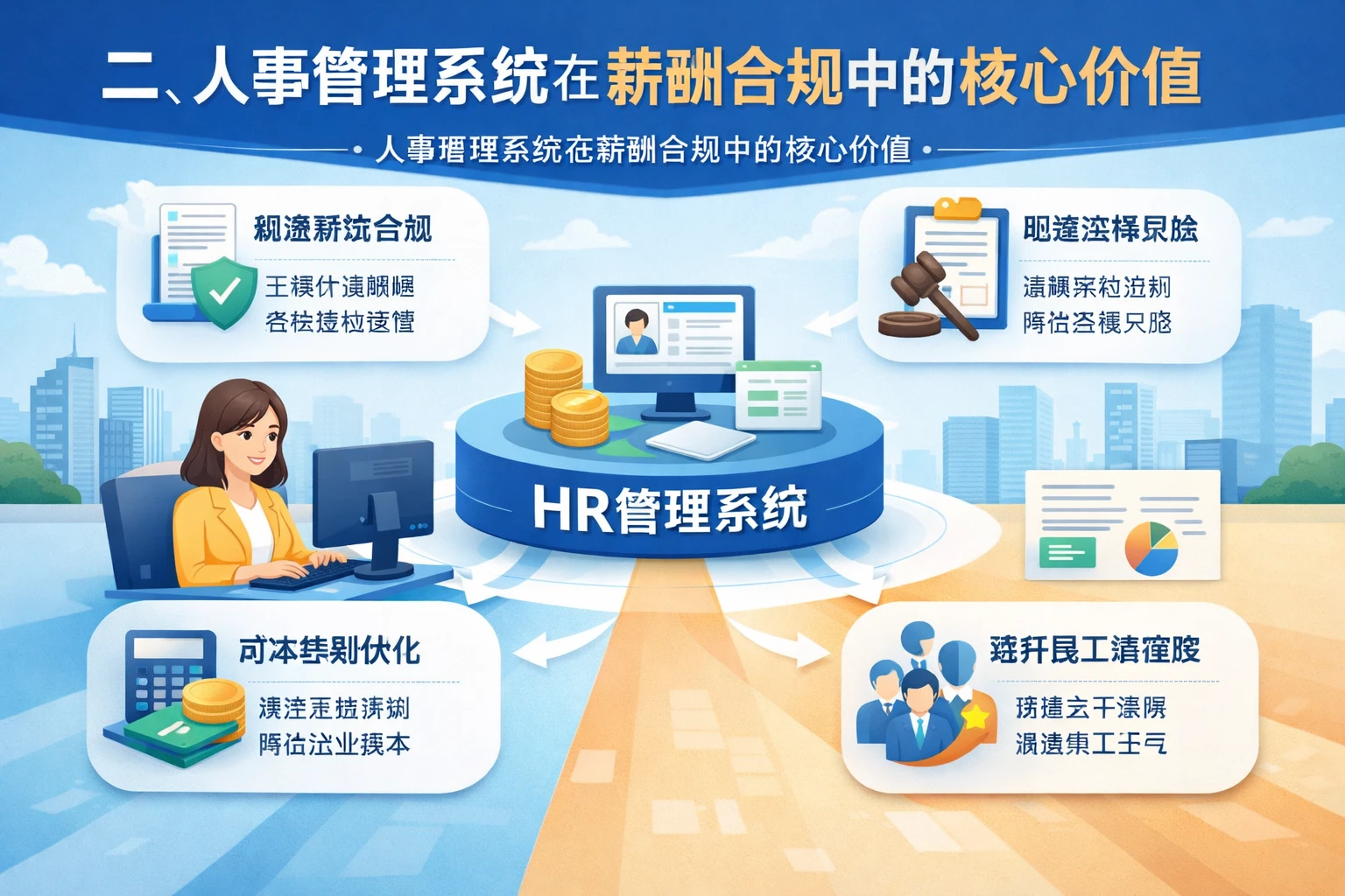 二、人事管理系统在薪酬合规中的核心价值