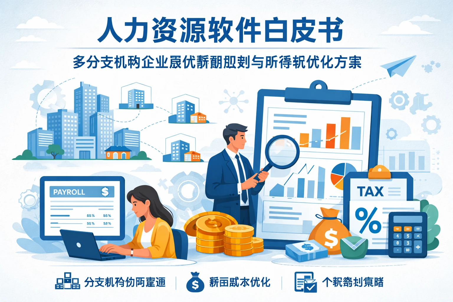 人力资源软件白皮书：多分支机构企业最优薪酬规划与所得税优化方案