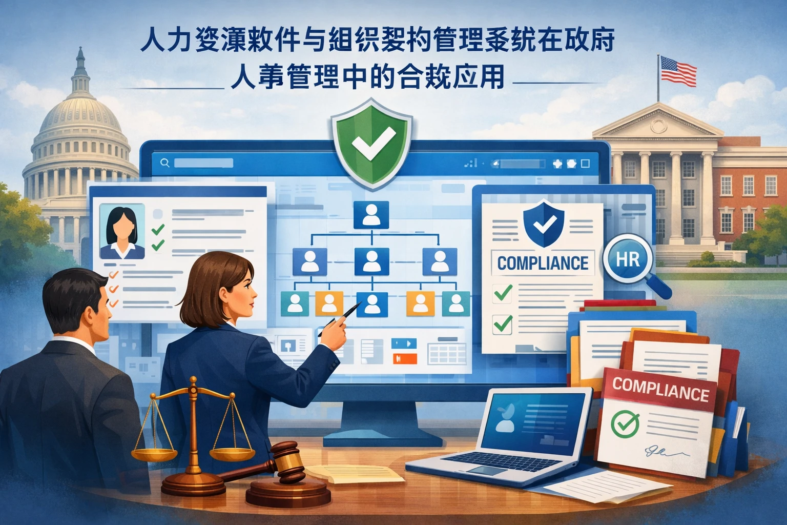 人力资源软件与组织架构管理系统在政府人事管理中的合规应用