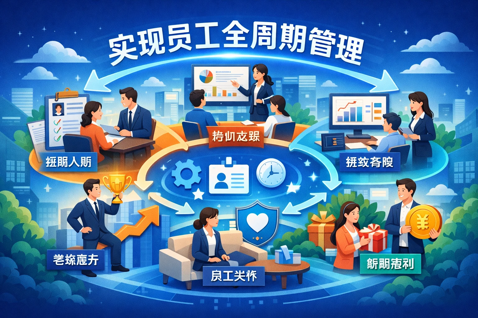 实现员工全周期管理