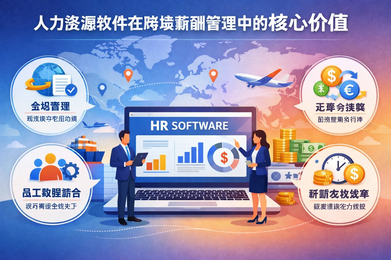 人力资源软件在跨境薪酬管理中的核心价值