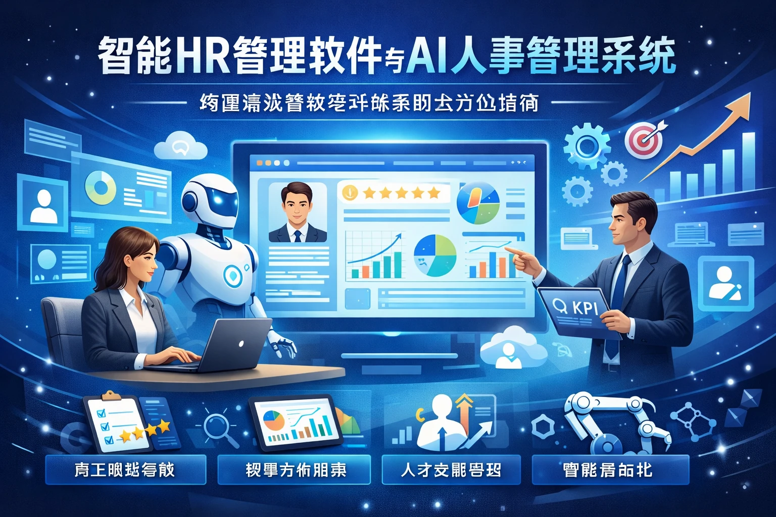 智能HR管理软件与AI人事管理系统：构建高效绩效考评体系的全方位指南