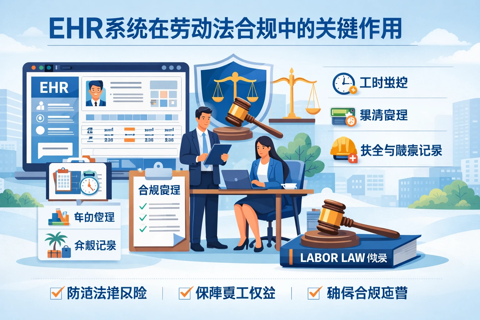 EHR系统在劳动法合规中的关键作用