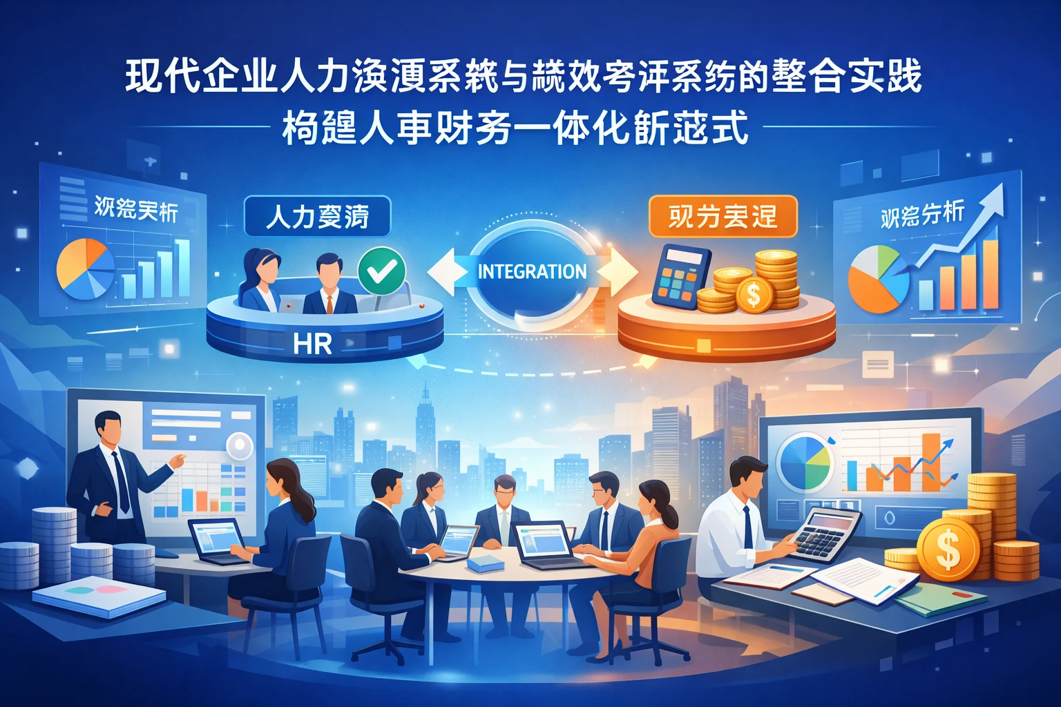 现代企业人力资源系统与绩效考评系统的整合实践：构建人事财务一体化新范式