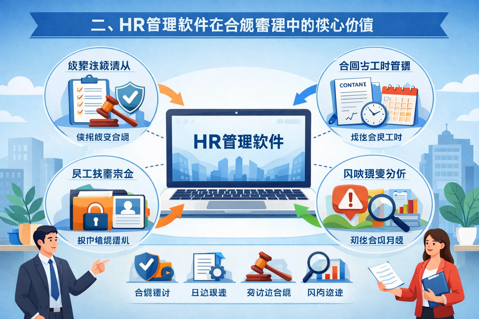 二、HR管理软件在合规管理中的核心价值
